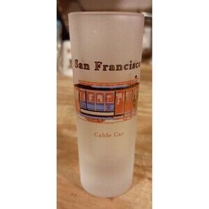 SAN FRANCISCO Shot Glass, Souvenir Shot Glasses, State Souvenir Glasses, #8